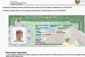 赴厄瓜多爾旅行，擬實(shí)行旅客健康線上申報(bào)